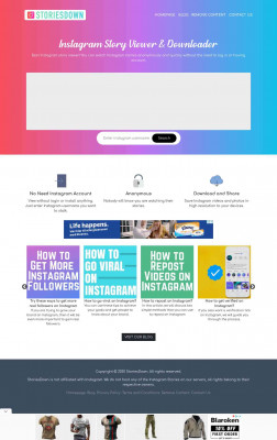StoriesDown: Instagram Story Viewer & Downloader StoriesDown: Instagram Story Viewer & Downloader