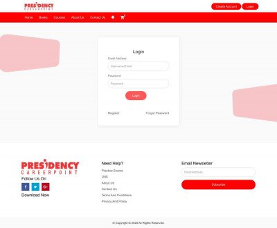 Presidency Careerpoint - Login Presidency Careerpoint - Login