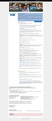 PGCPS Registration and Specialty Program Lottery Application PGCPS Registration and Specialty Program Lottery Application