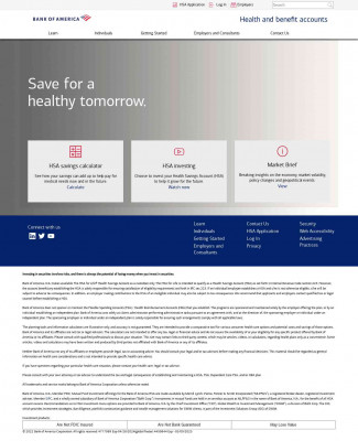 Bank of America HSA Bank of America HSA