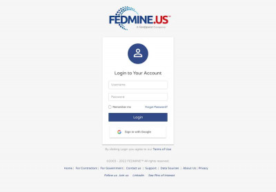 Login to Fedmine Login to Fedmine