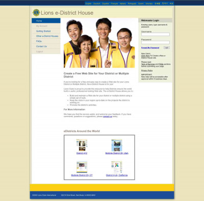Accessing the Lions Learning Center - e-district.org Accessing the Lions Learning Center - e-district.org