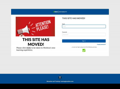 Wdesk University: Sign in Wdesk University: Sign in