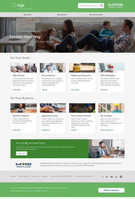 BGE HOME** | BGE Smart Energy Savers Program BGE HOME** | BGE Smart Energy Savers Program