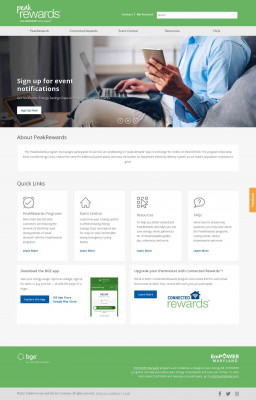 PeakRewards Program, PeakRewards, BGE Savings PeakRewards Program, PeakRewards, BGE Savings