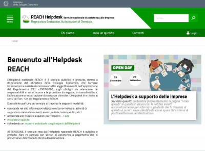 Accedi a REACH - Helpdesk REACH - Ministero dello ... Accedi a REACH - Helpdesk REACH - Ministero dello ...