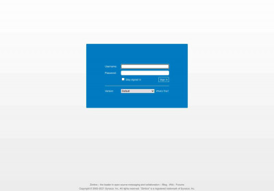 Zimbra Web Client Sign In Zimbra Web Client Sign In