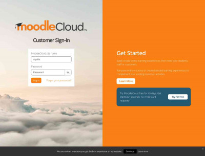 MoodleCloud Signup MoodleCloud Signup