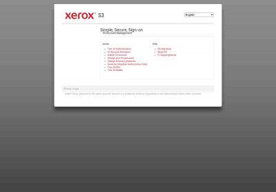 S3 Application Login Request - Xerox - S3 S3 Application Login Request - Xerox - S3