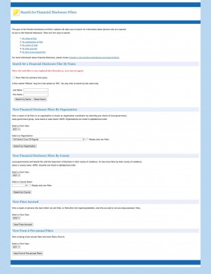 FORM 6 - Florida Commission on Ethics FORM 6 - Florida Commission on Ethics