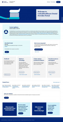 UnitedHealthcare Dental Provider Portal UnitedHealthcare Dental Provider Portal