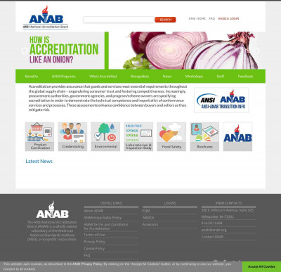eFoodHandlers - ANSI Accreditation eFoodHandlers - ANSI Accreditation