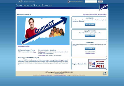 Connecticut Department of Social Services - ConneCT Connecticut Department of Social Services - ConneCT
