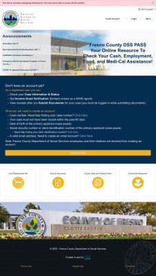 Log In - DSS PASS - Fresno County Log In - DSS PASS - Fresno County