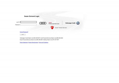 Temporary Password - Dealer Extranet - Login Temporary Password - Dealer Extranet - Login