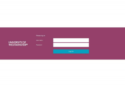 Log in to the portal - Westminster Log in to the portal - Westminster
