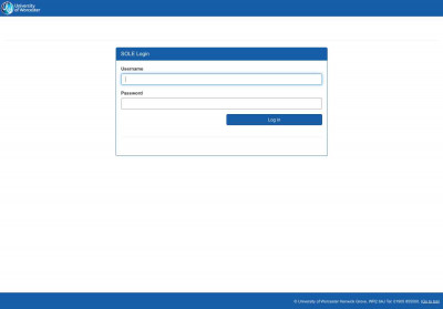 SOLE Login - University Of Worcester SOLE Login - University Of Worcester