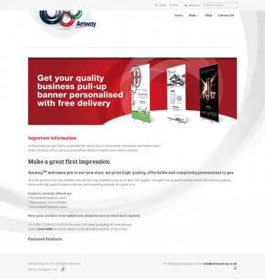 My Account | Amway Shop My Account | Amway Shop