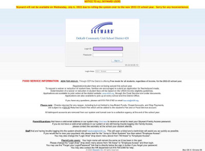Login - Powered by Skyward Login - Powered by Skyward