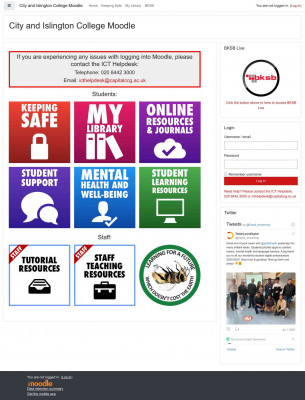 City and Islington College Moodle: All courses City and Islington College Moodle: All courses
