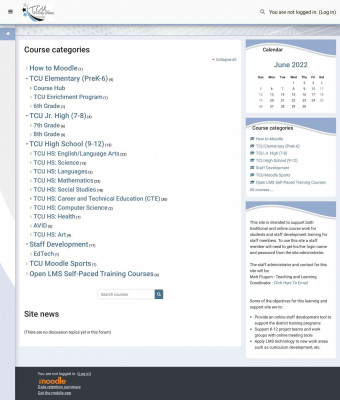 All courses - TCU Moodle All courses - TCU Moodle