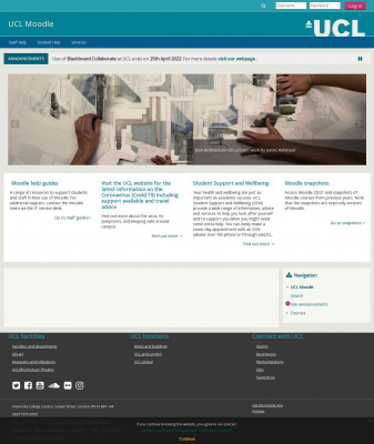 UCL Moodle UCL Moodle
