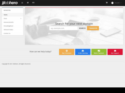 Login - Webhero Login - Webhero