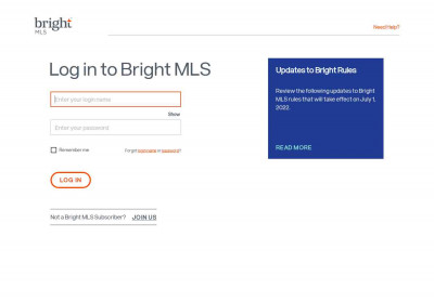 SSO | Bright MLS SSO | Bright MLS