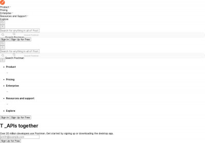 AuthAPI - Postman AuthAPI - Postman