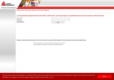 Paxar Online Login - Avery Dennison Paxar Online Login - Avery Dennison