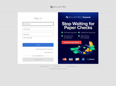 Bill4Time - Support Login Bill4Time - Support Login