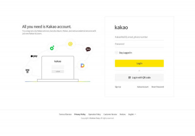 Kakao account. Kakao account.