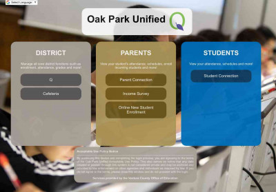 Oak Park Unified - Q Oak Park Unified - Q