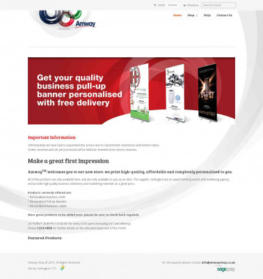 My Account | Amway Shop My Account | Amway Shop