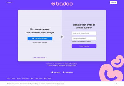 Meet New People on Badoo, Make Friends, Chat, Flirt Meet New People on Badoo, Make Friends, Chat, Flirt