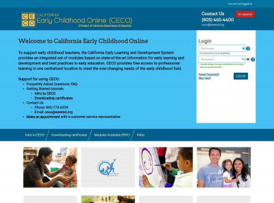 CECO - California Early Childhood Online CECO - California Early Childhood Online