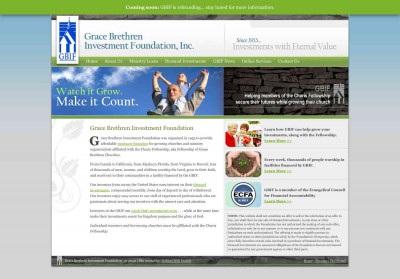 Grace Brethren Investment Foundation Grace Brethren Investment Foundation