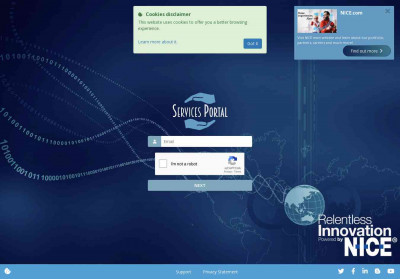 NICE Services Portal - Login NICE Services Portal - Login