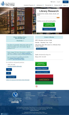 Databases - San Bernardino Valley College Library Databases - San Bernardino Valley College Library