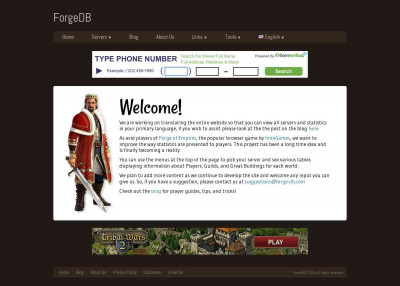 ForgeDB - Forge of Empires Player Data & Statistics ForgeDB - Forge of Empires Player Data & Statistics