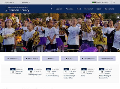 Metropolitan School District of Steuben County Metropolitan School District of Steuben County