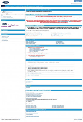 Ford Supplier Portal: Home Ford Supplier Portal: Home