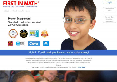 First In Math Online Math Practice - K 8 Fact Fluency First In Math Online Math Practice - K 8 Fact Fluency