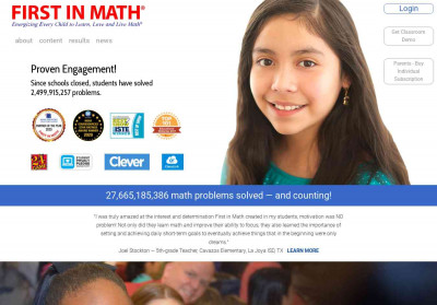 First In Math Online Math Practice - K 8 Fact Fluency First In Math Online Math Practice - K 8 Fact Fluency