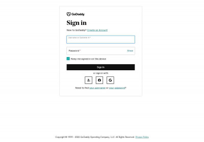 Reset My Password - GoDaddy Reset My Password - GoDaddy
