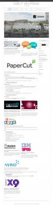 FAQ's - GSB IT Helpdesk FAQ's - GSB IT Helpdesk
