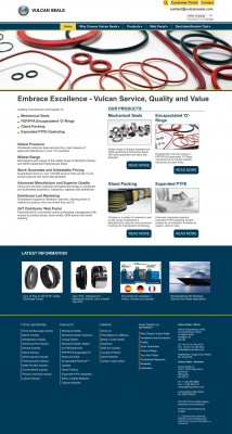 Vulcan Seals - Mechanical Seals and Encapsulated 'O'-Rings Vulcan Seals - Mechanical Seals and Encapsulated 'O'-Rings