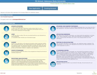 Online Application - Login Online Application - Login