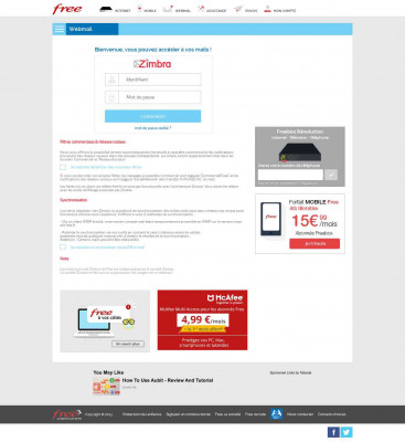 Webmail Free.fr Webmail Free.fr