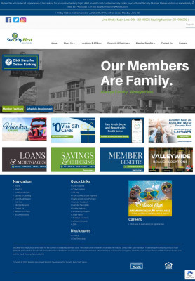 Online Banking - Security First Credit Union Online Banking - Security First Credit Union